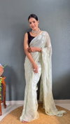 SF 690 Gucchi Silk Butta Party Wear 1 Minute Readymade Saree Suppliers In India